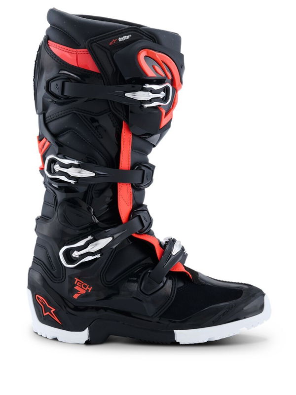BOOT T7 END DS BLACK/RED/WH 10
