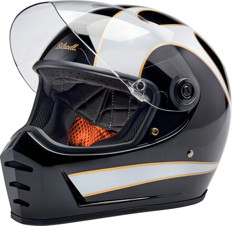 HELMET LANESPLTR BK/WT MD