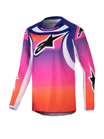 Alpinestars Tröja Racer Junior Wurx Multi/Vit M