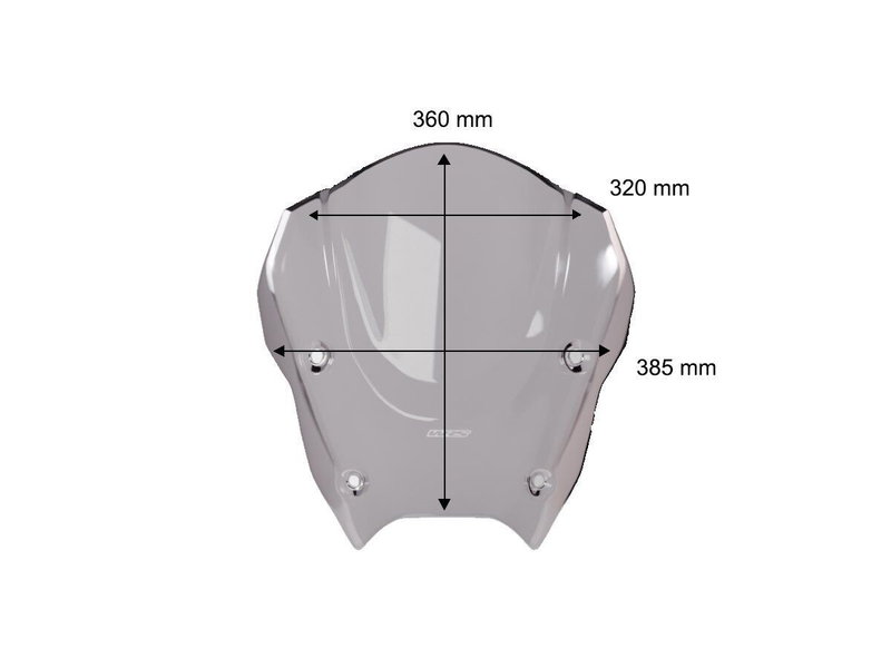 WINDSCREEN SPORT BMW R1300RS D