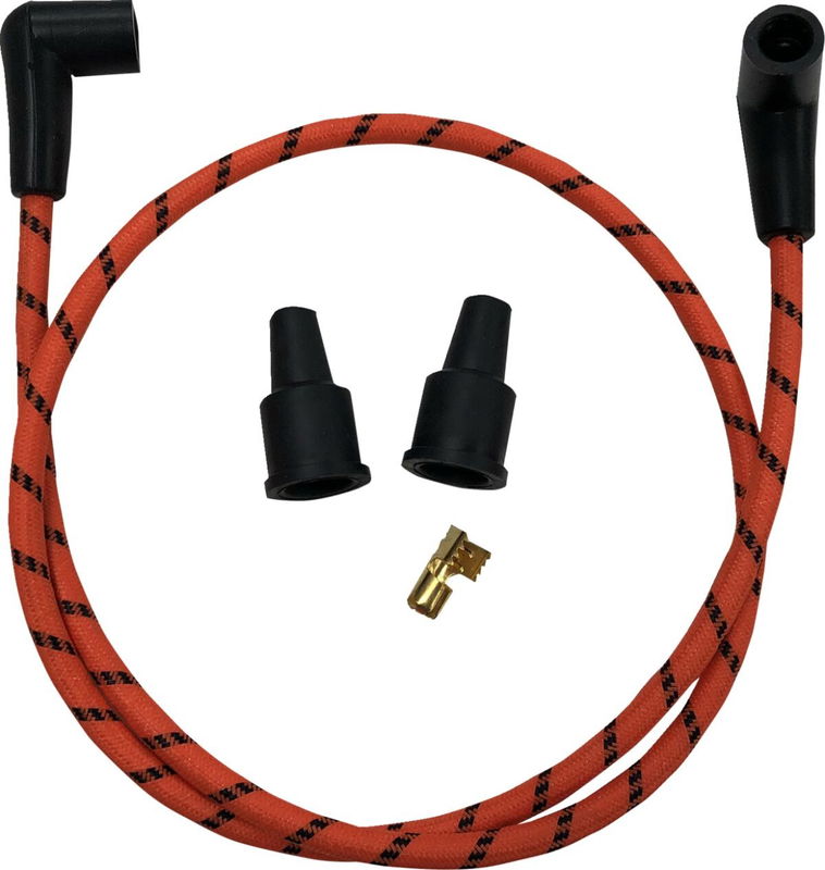 WIRES ORG/BLK BRAID