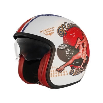 HELMET VINTAGE PU 8BM 3X