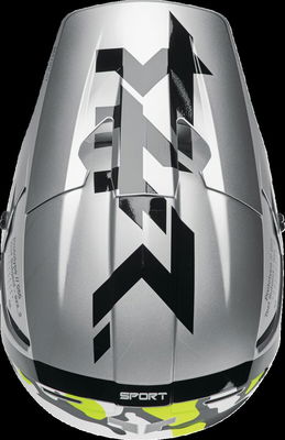 HELMET REFLEX SPORT RIOT GY/AC