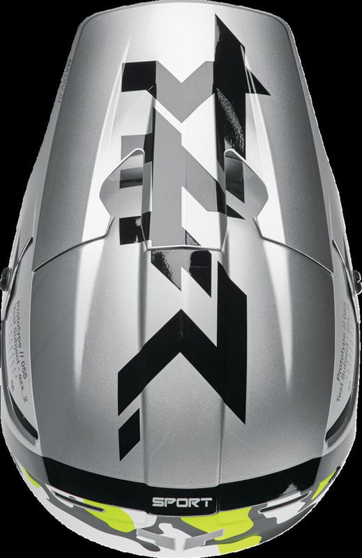 HELMET REFLEX SPORT RIOT GY/AC
