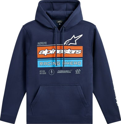 HOODIE HARKEN NAVY 2XL