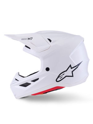 HELMET SM7 WHITE-GLOSS L