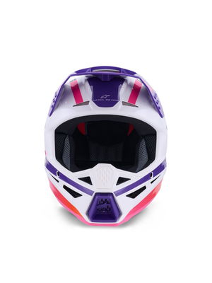 HELMET SM3 HEAT WHT/PU/PINK 2X