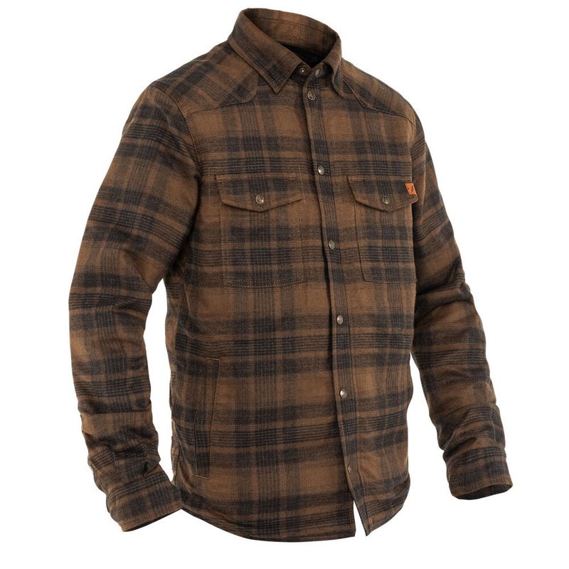 MOTOSHIRT WOODY BROWN 3XL