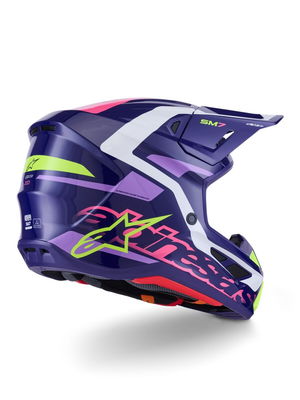 HELMET SM7 DEED PURPLE/PINK S