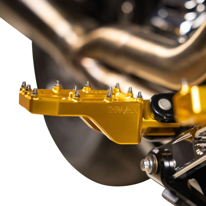 FOOTPEGS AGGRESSOR GOLD