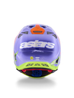 HELMET SM10 JETT PURPLE/PINK S