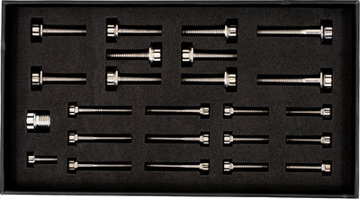 HARWARE KIT TITANIUM M8 TRANSM