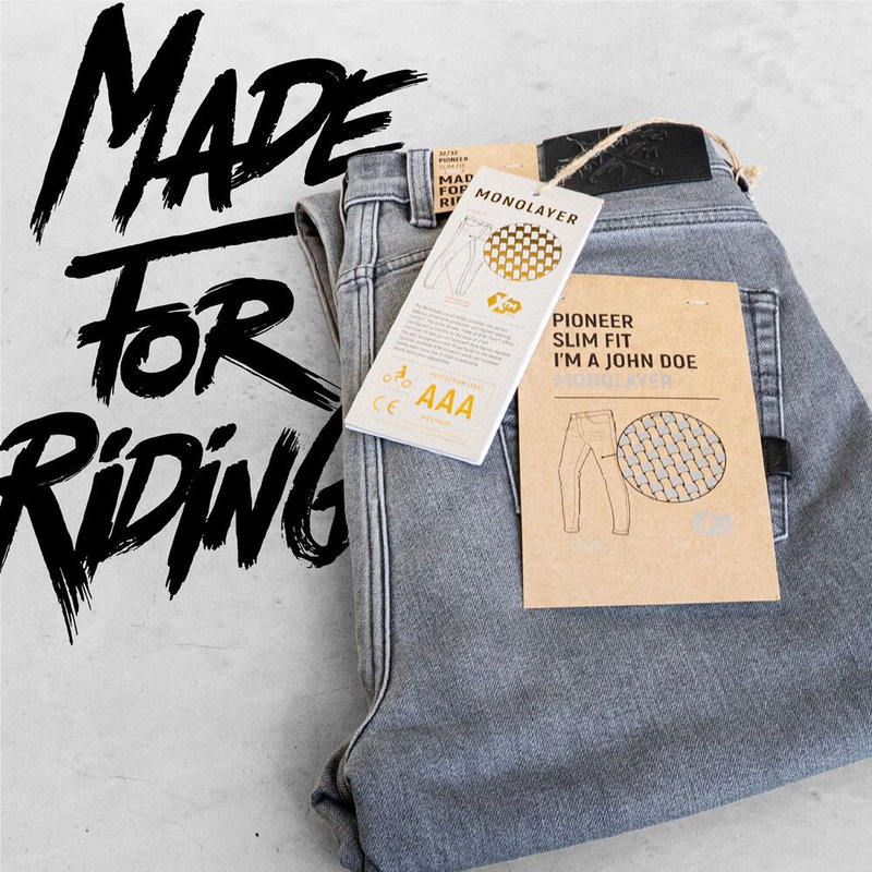 PANT PIONEER MONO LIGHT GRAY 3