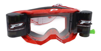 GOGGLE VISTA RED ROLL OFF XXL