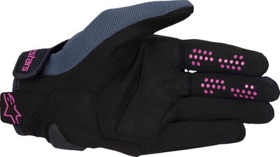 GLOVE STELLA CHROME ASPH BLK/P