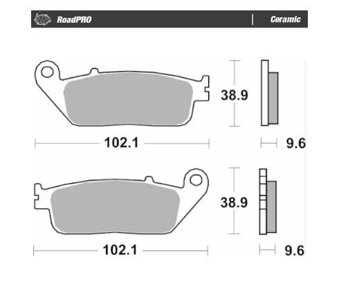 BRAKE PAD CERAMIC