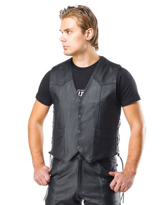 Sweep Classic skinnväst, svart, 5XL
