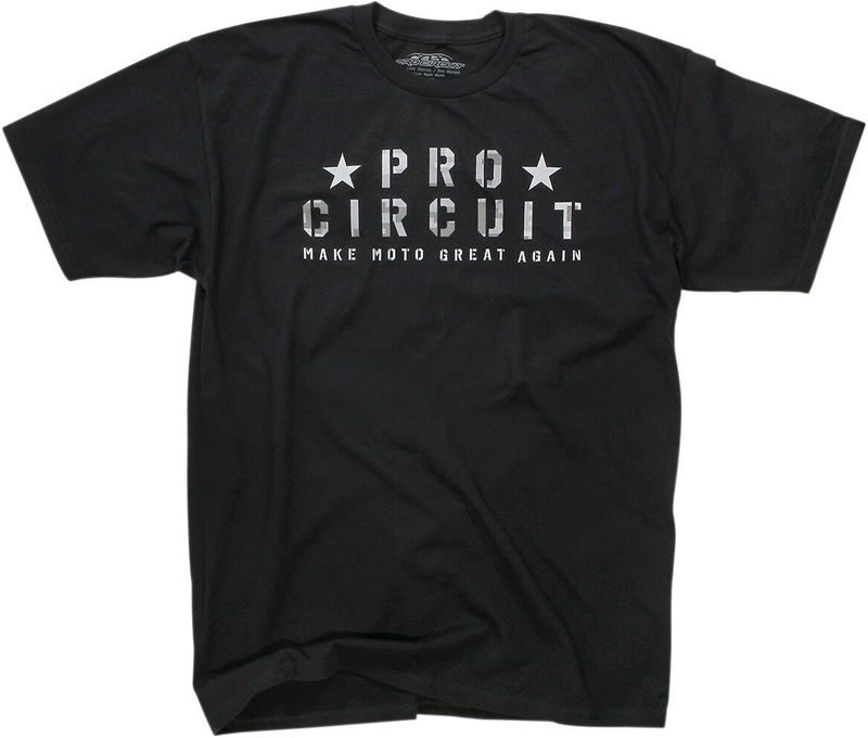 TEE PC FLAG BLK MD