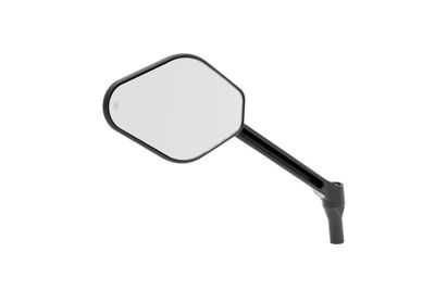 MIRROR ADJUSTABLE LONG STEM BL