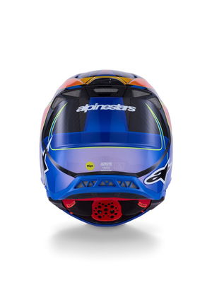 HELMET S-M10 ERA BLUE/RED/YL 2