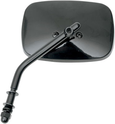 MIRROR PLN STD STEM BLK