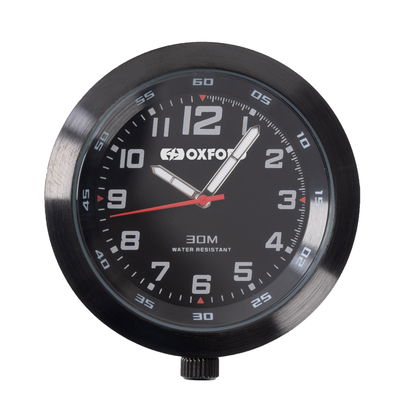 Oxford AnaClock - Black case & Black Face