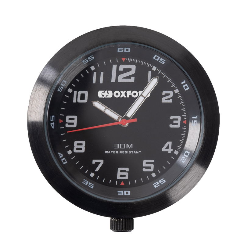 Oxford AnaClock - Black case & Black Face