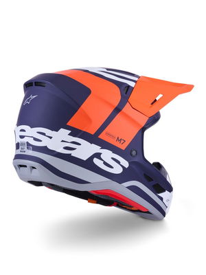 HELMET SM7 CORE ORAN/BLUE XS