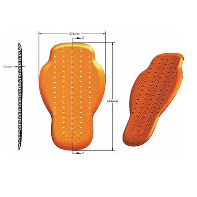 D3O BACK PROTECTOR STEALTH VIPER 1 S
