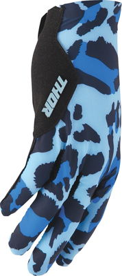 GLOVES SPORTMODE CHEETAH BLUE/