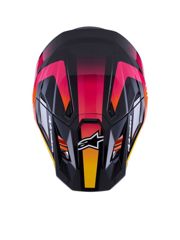 HELMET SM7 RISE BLK/YL/PINK S