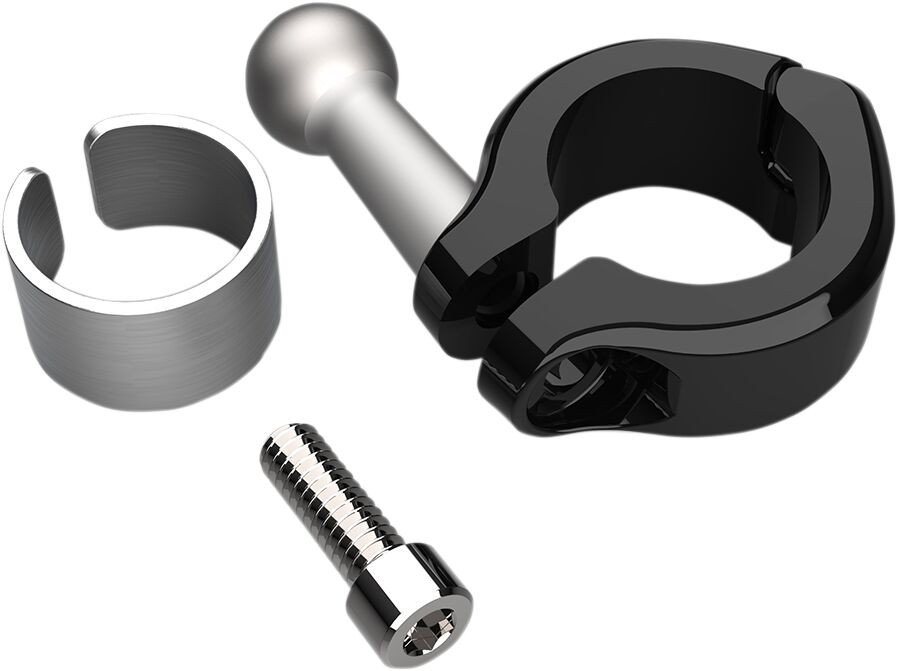 CLAMP ALUM BLK 7/8-1