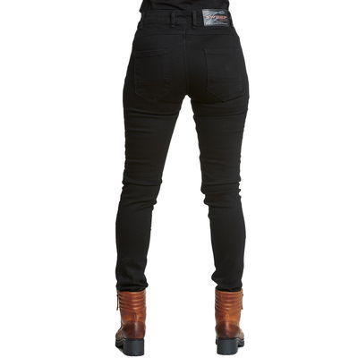 Sweep Hannah dam kevlar jeans, svart, W31 L30