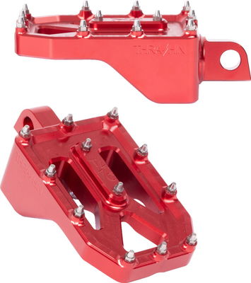 FOOTPEGS AGGRESSOR RED