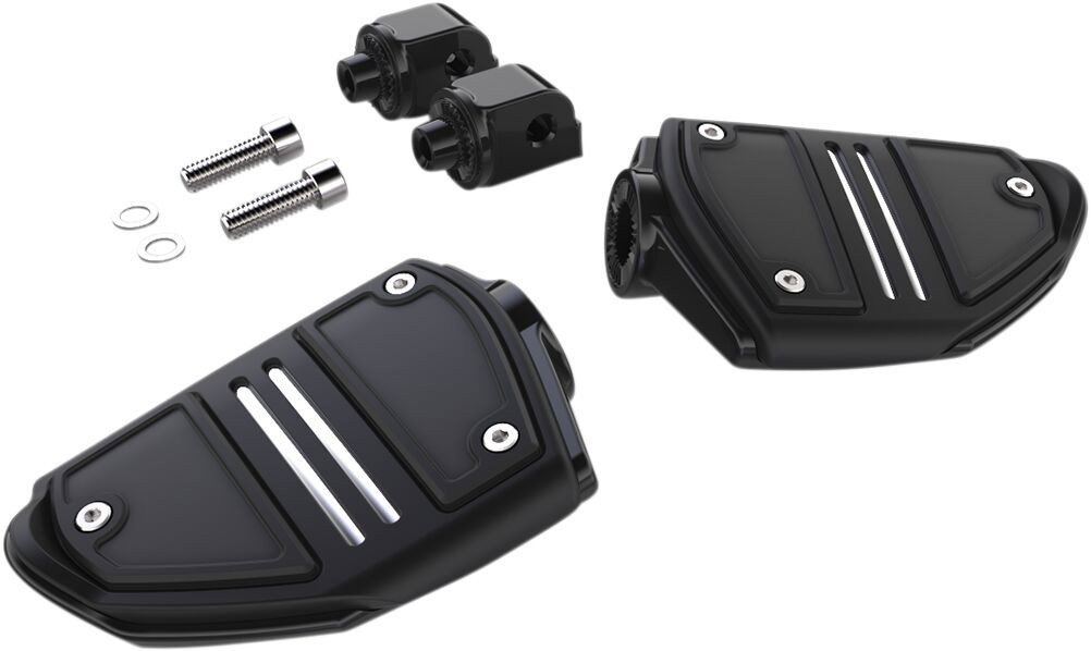 FOOTPEG T-RAIL MNT ST BLK