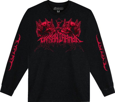 TEE LS MISANTHROPE BK LG