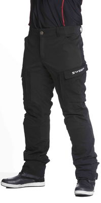 Sweep Chief aramid förstäkt mc-byxa, svart, 3XL