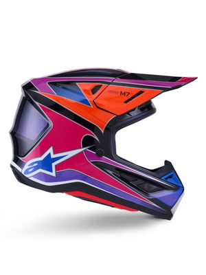 HELMET SM7 FUSE BLU/PU/PINK XS
