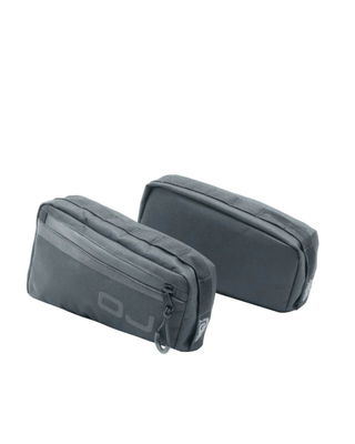 SIDE BAGS DUAL 1L BLACK