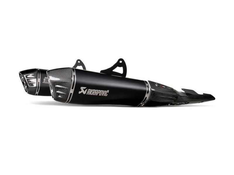 MUFFLER SLIP-ON TITANIUM/CARBO