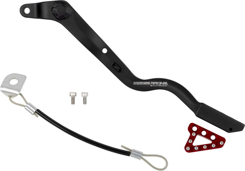 FORGED BRAKE PEDAL RED