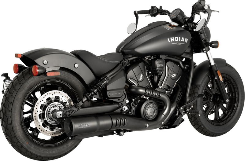 MUFFLER HI-OUTPUT BLACK SCOUT