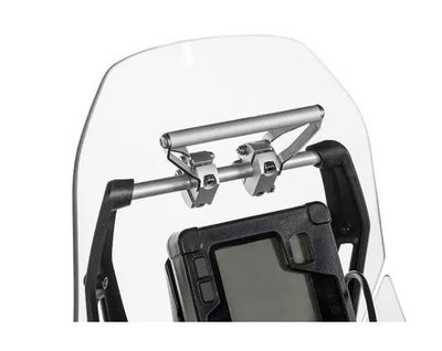 GPS mounting adapter above instruments for Yamaha Tenere 700 / World Raid, Aprilia Tuareg 660