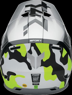 HELMET REFLEX SPORT RIOT GY/AC