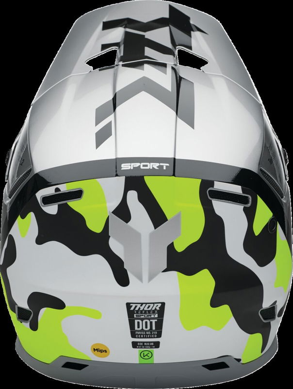 HELMET REFLEX SPORT RIOT GY/AC