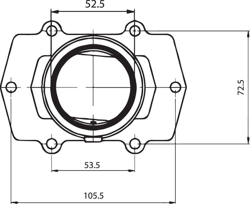 CARB FLANGE ARCTIC