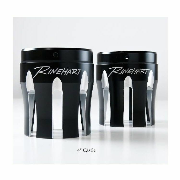 END CAP 4 CASTLE END - BLACK (