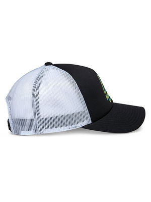 HAT TRUCKER AYESS BK/WH OS