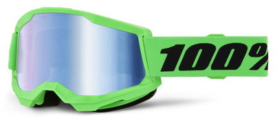 GOGGLE STRATA 2 NEON GRN - BLU