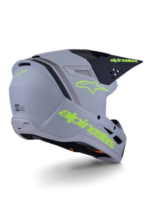 HELMET SM3 RADIUM GRAY/BLK/YL